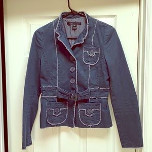 Women’s Marc Jacobs jacket belted blue size 4